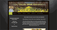 Desktop Screenshot of napavalleywineexcursions.com